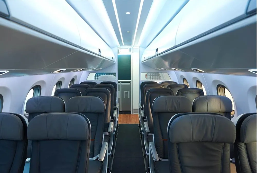 Avião modelo E190 da Embraer