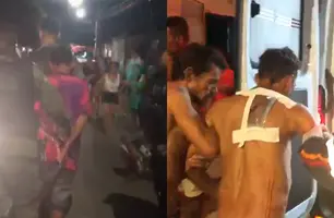 Briga de irmãos termina com um espancado e outro esfaqueado em Teresina (Foto: Reprodução)