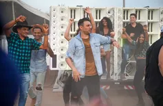 Cantor Mano Walter grava novo clipe durante a 72ª edição da Expoapi