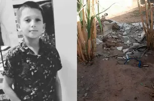 Criança de 11 anos morre após estrutura de banheiro cair em Belém do Piauí (Foto: Reprodução)