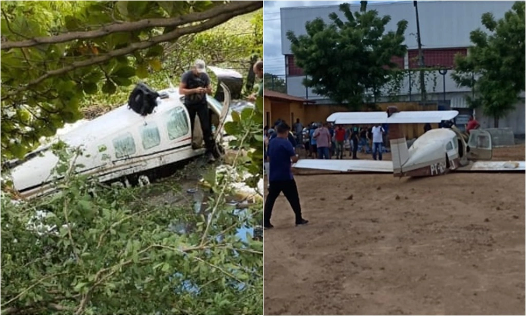 Dois aviões caem em Teresina em menos de 24 horas