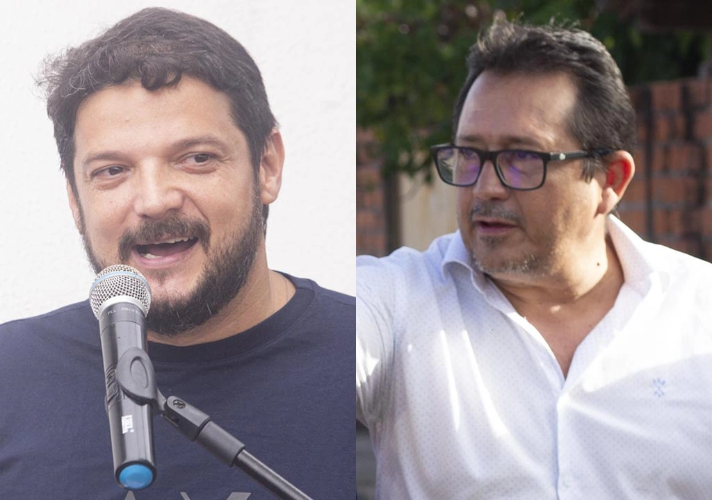 Dr. Talles e Evandro Mendes, pré-candidatos a prefeito de Beneditinos-Pi