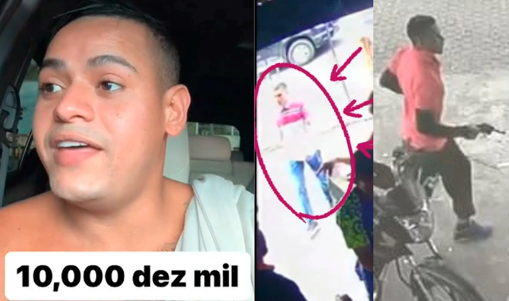 Empresário oferece R$ 10 mil para quem identificar assaltante em Teresina