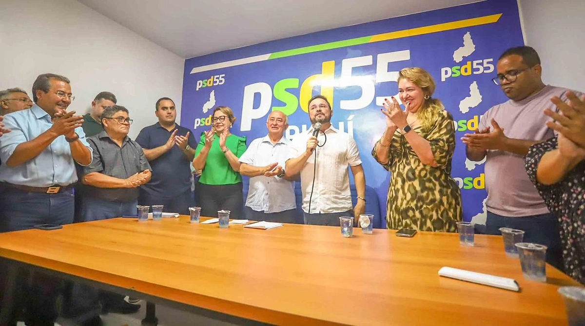 Evento de adesão do PSD Piauí ao pré-candidato a prefeito de Teresina Fábio Novo (PT)