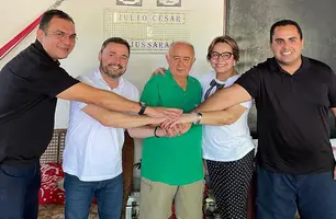 Fábio Novo se reuniu com lideranças do partido (Foto: Reprodução)