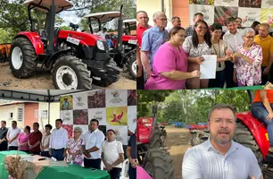 Governo entrega equipamentos agrícolas para 22 municípios do Piauí (Foto: Aric Leite/Conecta Piauí)