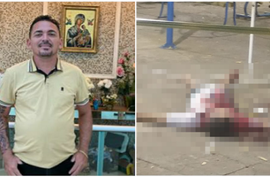 Homem executado em frente a igreja da Vila Operária trabalhava no HTI em Teresina (Foto: Reprodução)