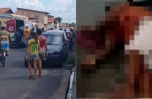 Homem tem casa invadida por pistoleiros e é executado com mais de dez tiros em THE (Foto: Reprodução)