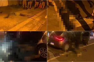 Homens mortos em confronto com a polícia (Foto: Reprodução)