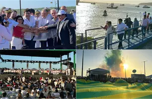 Inauguração do Porto Piauí (Foto: Stefanny  Sales / Conecta Piauí)