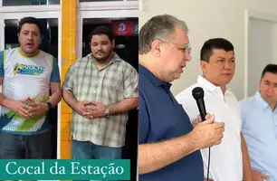 Jadyel Alencar e Dr. Cristiano à esquerda / Florentino, Rubens e Nonatinho à direita (Foto: Conecta Piauí/Instagram)