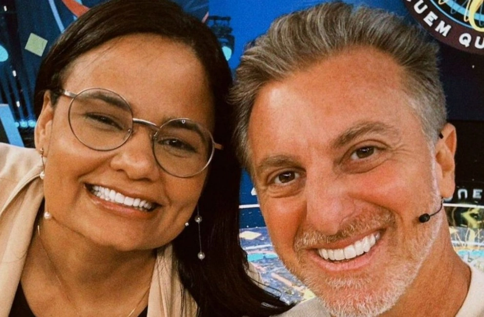 Jullie Dutra e Luciano Huck
