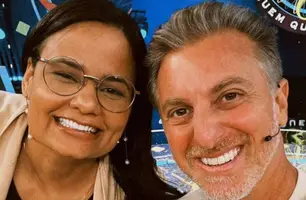 Jullie Dutra e Luciano Huck (Foto: Reprodução)