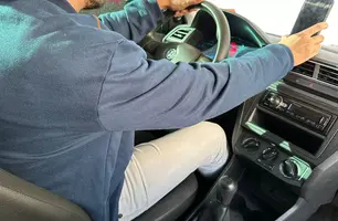 Motorista por aplicativo (Foto: Jhone Sousa/Conecta Piauí)