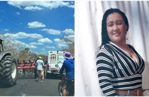 Mulher morre após colidir em arado de trator em cidade do Piauí (Foto: Reprodução/Blog do Coveiro)