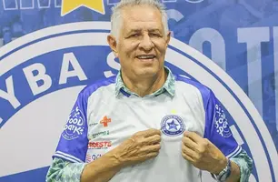 Novo técnico do Parnahyba é apresentado no CT Petrônio Portela (Foto: Reprodução/Instagram/Parnahyba)