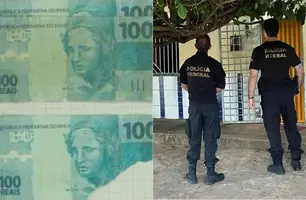 Operação da Polícia Federal combate a venda de cédulas falsas pela internet no PI (Foto: Divulgação)