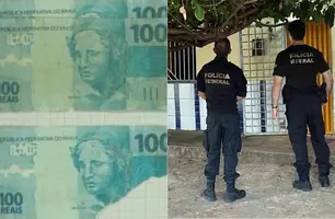 Operação da Polícia Federal combate a venda de cédulas falsas pela internet no PI (Foto: Divulgação)