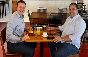 Paulo Márcio e Georgiano Neto (Foto: Reprodução)