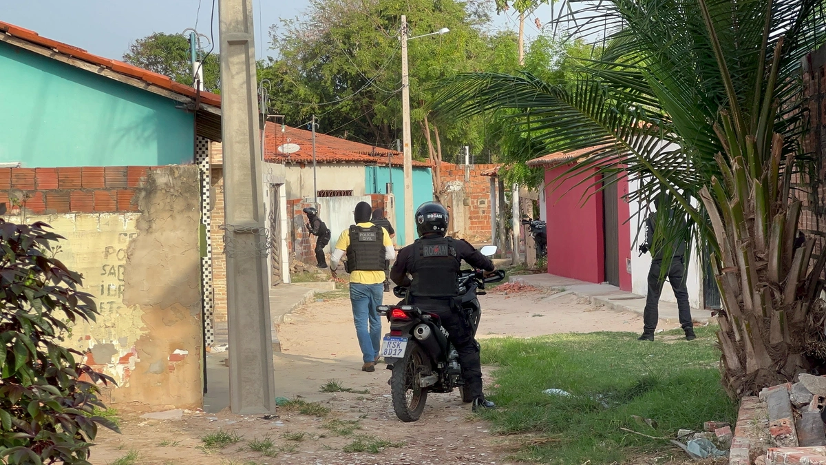 Policia Civil e Polícia Militar deflagram operação em Parnaíba