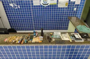 Polícia prende traficante acampado em região de matagal em Bom Princípio (Foto: Reprodução)