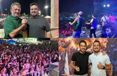 Iguinho e Lulinha reúnem multidão em pré-reveillón de Campo Maior