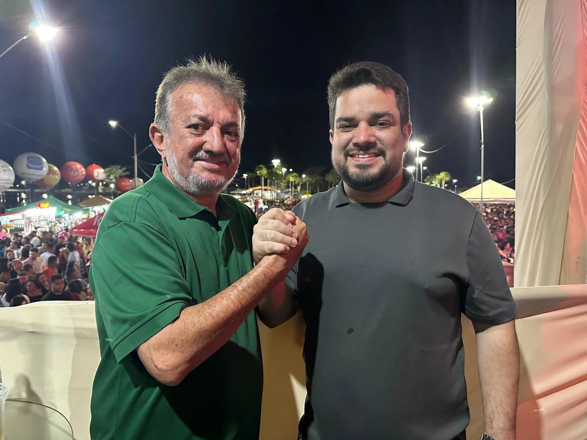 Prefeito de Campo Maior, Joãozinho Félix e o deputado estadual Dogim Félix