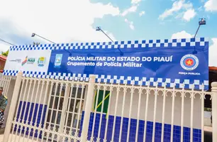 Rafael Fonteles inaugura pavimentação asfáltica e Grupamento da Polícia Militar em Miguel Alves (Foto: Reprodução)