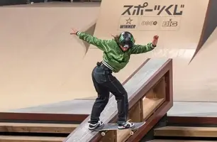 Rayssa Leal é vice-campeã Mundial em Tóquio (Foto: Reprodução/Julio Detefon/CBSK)