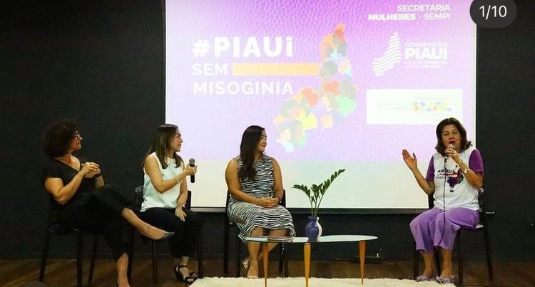 Secretaria das Mulheres lança a campanha Piauí sem Misoginia