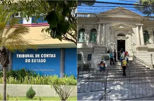 Sede do TCE-PI e a Prefeitura de Teresina (Foto: Conecta Piauí)