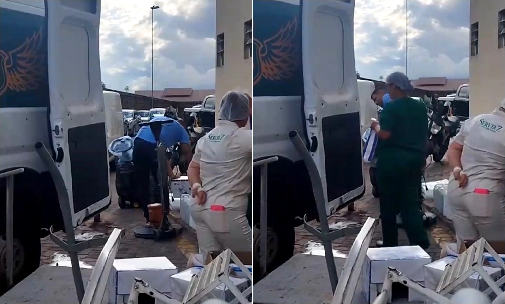 Servfaz recolhe materiais do HUT por falta de pagamentos da Prefeitura de Teresina