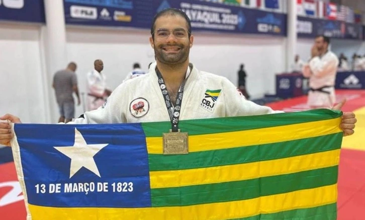 Soldado da PM-PI é bicampeão Sul-americano de judô no Equador