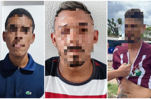 Três lanceiros com extensa ficha criminal são presos em Teresina (Foto: Reprodução)