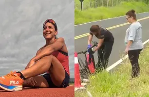 Triatleta Luisa Baptista (Foto: Reprodução/Instagram)