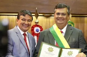 Wellington Dias e Flávio Dino (Foto: Reprodução)