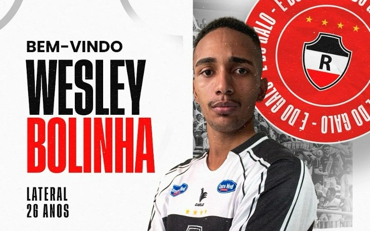 Estou mais preparado para a chance, diz Wesley, volante oriundo da base do  Avaí - NSC Total