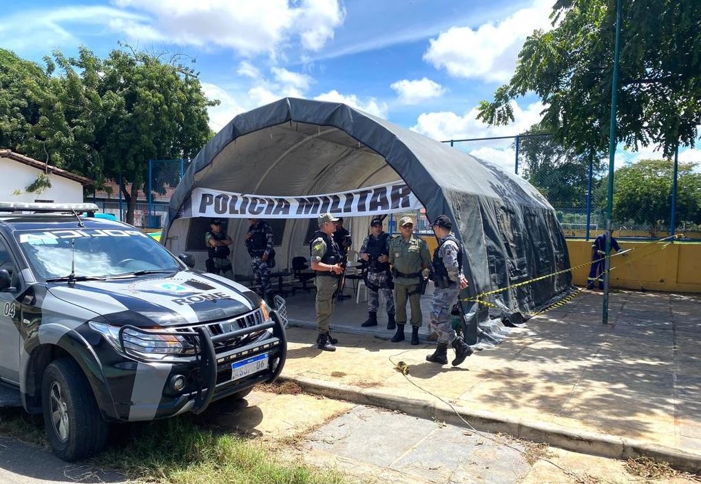 A base da PM foi recolhida no último fim de semana
