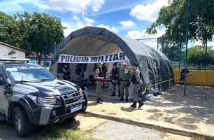 A base da PM foi recolhida no último fim de semana (Foto: Divulgação/ PM-PI)