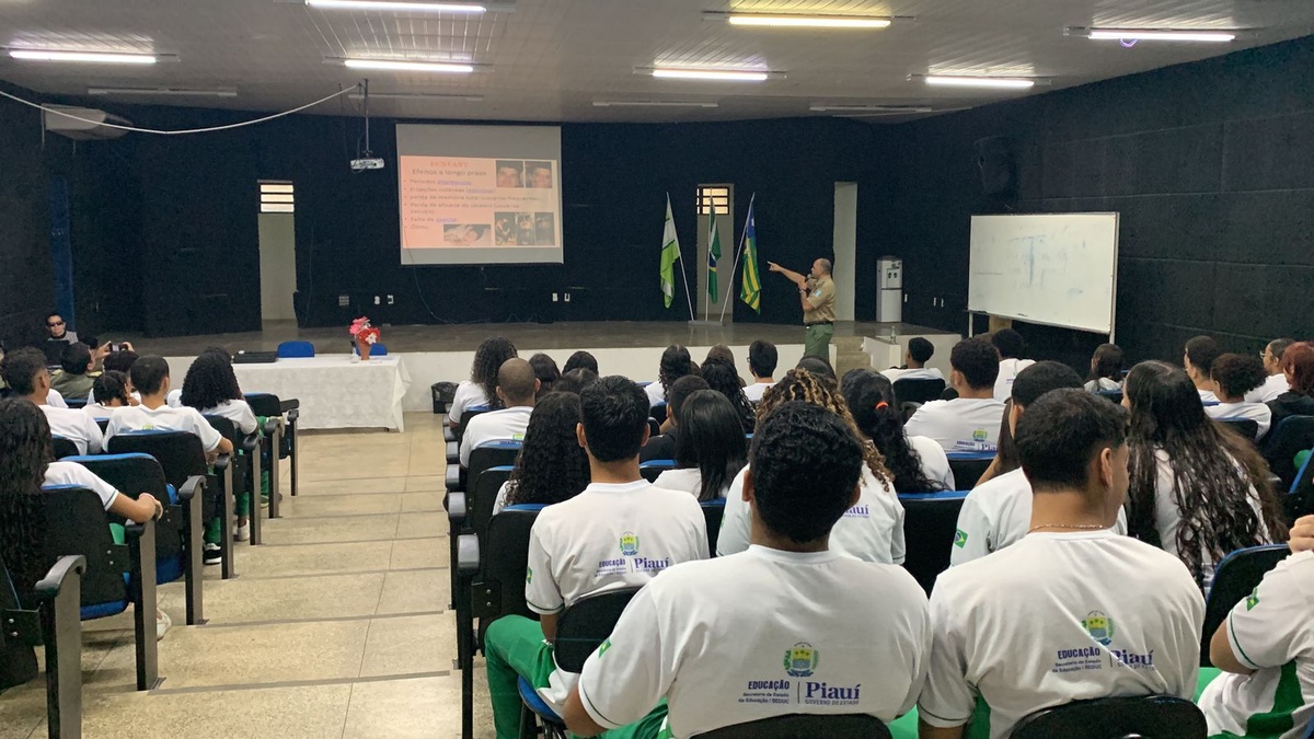 Ações em escolas da zona Norte de Teresina