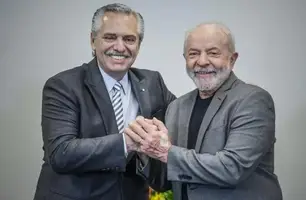 Alberto Fernández e Lula (Foto: Foto: Ricardo Stuckert/ PR)