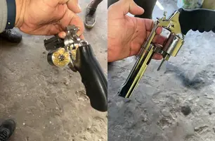 Arma apreendida (Foto: Divulgação)
