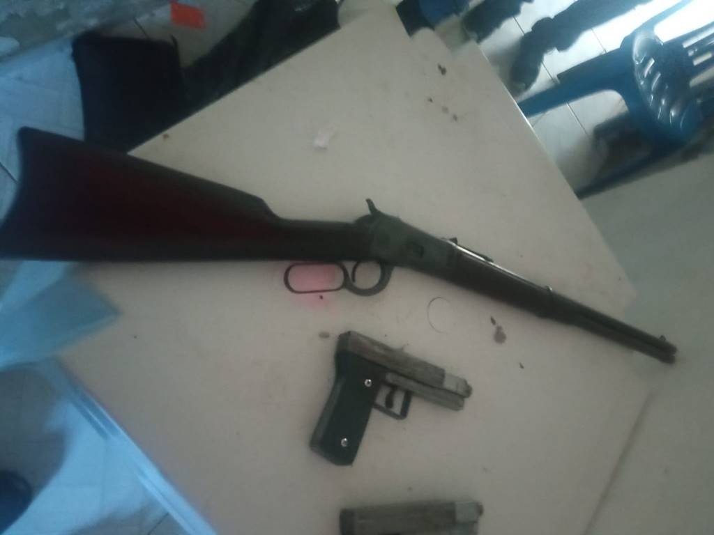 Armas apreendidas