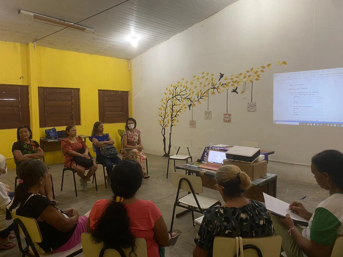 Capacitação “Vamos! Usando nosso poder pelo fim da violência contra as mulheres”