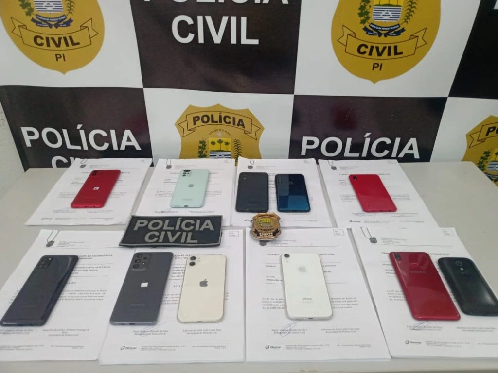 Celulares roubados e furtados