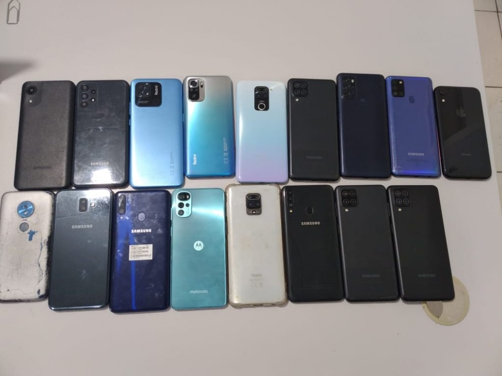Celulares roubados e furtados