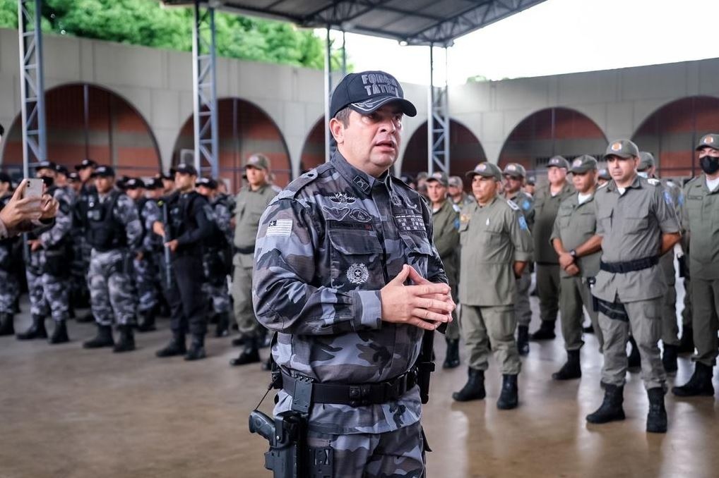Comandante-geral da PMPI, coronel Scheiwann Lopes