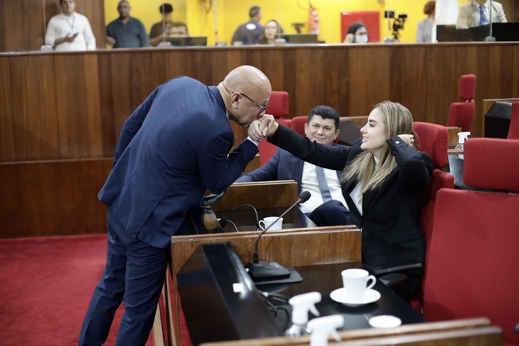 Deputado Franzé e Bárbara do Firmino