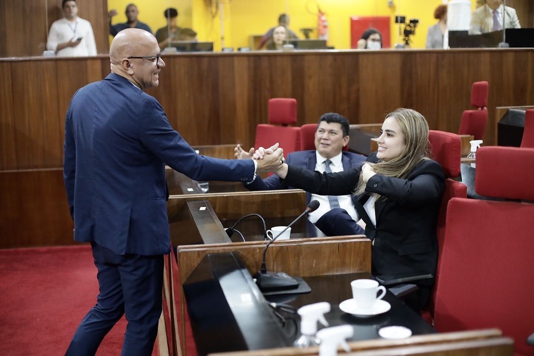 Deputado Franzé e Bárbara do Firmino