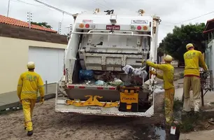 Empresa de limpeza pública (Foto: Ascom/ Semduh)